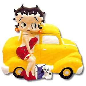  Betty Boop Taxi Cab Container Collectible Cookie Jar 