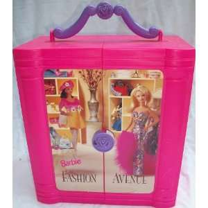  Barbie Fashion Avenue, Dress up Doll Closet with Handle 