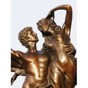  Signed Satirios Art Deco Shall We Dance Bronze Statue 