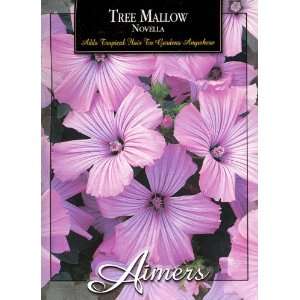  Aimers 3313 Tree Mallow Novella Seed Packet Patio, Lawn 