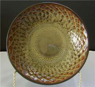 Home Essentials Reactive Trellis Brown Embossed Soup Cereal Bowl 