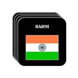  India   BARNI Set of 4 Mini Mousepad Coasters 