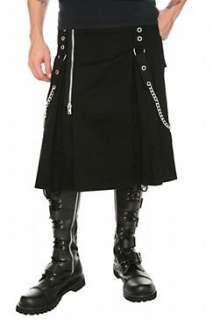  Tripp Black Hardware Kilt Clothing