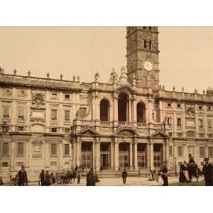  Vintage Travel Poster   Santa Maria Maggiore Rome Italy 24 