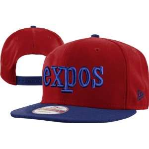   Expos Cooperstown 9FIFTY Reverse Word Snapback Hat