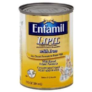 Enfamil Lipil Milk Based Infant Formula with Iron Concentrated, 13 fl 