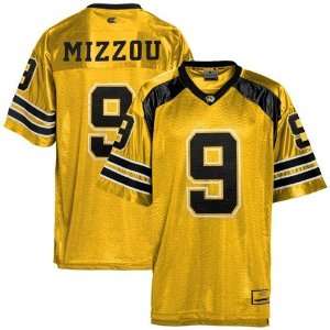  Missouri Tigers #9 Gold Game Day Football Jersey Sports 