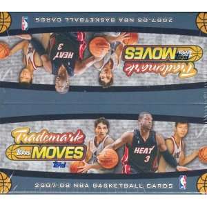 2007/08 Topps Trademark Moves Basketball Retail Box  