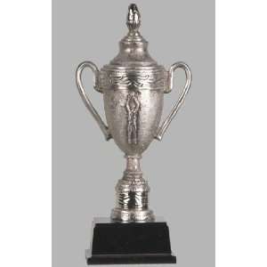  Medium Basketball Player Trophy Cup   Pewter Finish 
