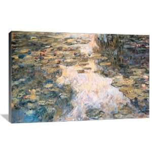 Bassin aux Nympheas   Gallery Wrapped Canvas   Museum Quality  Size 