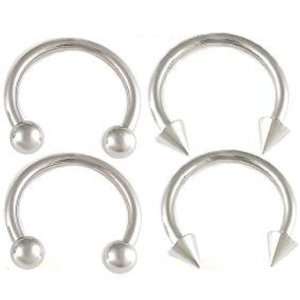   tragus horseshoe rings earrings circular barbells ACHB   Pierced Body