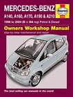 HAYNES MANUAL MERCEDES A140 TO A210 98 04 4748