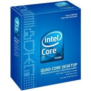  Intel Core i7 940 2.93GHz 8M L3 Cache 4.8GT/sec QPI Hyper 