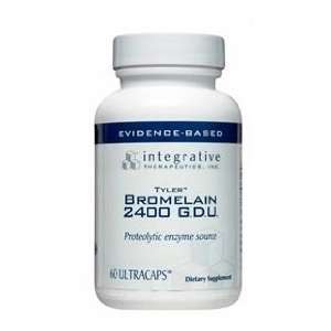  Integrative Therapeutics   Bromelain 2400mcu 60c Health 