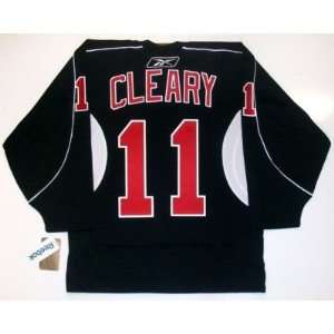  Dan Cleary Detroit Red Wings Black Rbk Jersey Sports 