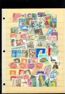 WW, 100S of Stamps in stockcards. Most have hinge remnants, they 