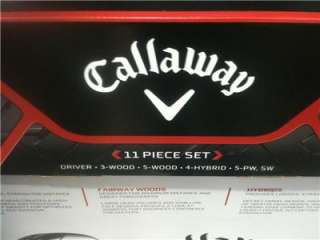 Callaway X24 Complete Golf Club set 11 Piece NEW  