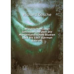   Studien 1862 Bis 1867 (German Edition) Richard Gosche Books