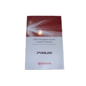  2009 Toyota Prius Navigation Owners Manual Books