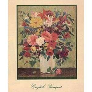 English Bouquet by Lanny Barnard 23x29
