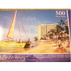   ~ Catamaran on the Beach, Waikiki, Hawaii Greenbrier Toys & Games