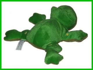 Giftware Green Frog Plush 2003 Lovey 8 Beanbag  
