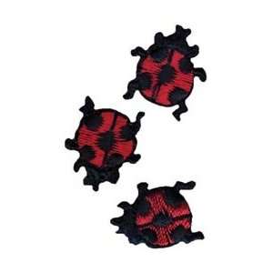   On Appliques Ladybugs 5/8 3/Pkg; 3 Items/Order Arts, Crafts & Sewing
