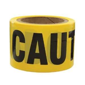   BT 66 3 Barricade Tape,Yellow/Black,300ft x 3 In