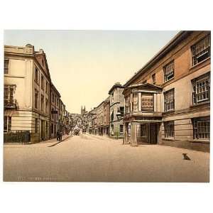    Photochrom Reprint of Fore Street, Totnes, England