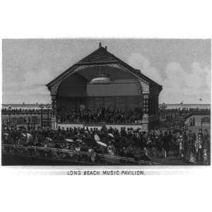  Long Beach Island Music Pavilion,New Jersey,c1883