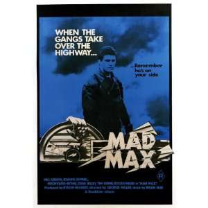Mad Max Movie Poster (27 x 40 Inches   69cm x 102cm) (1980) Australian 