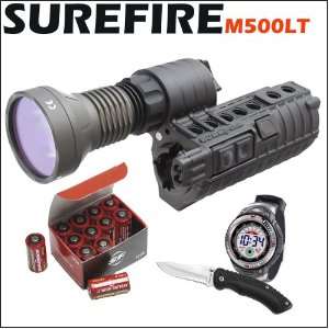 Surefire M500LT XM LED 700 Lumen Weapon Light 50mm Tir 3 Battery Tape 