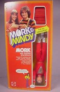 Mork & Mindy Robin Williams 9 Doll Figure MIB 1979  