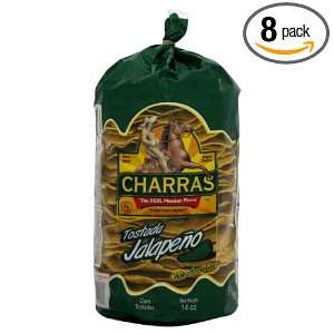 Charras Tostados Jalapeno, 12.3 Ounce Grocery & Gourmet Food