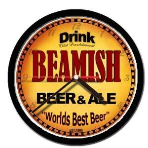  BEAMISH beer and ale cerveza wall clock 