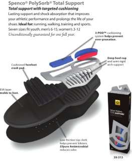 Spenco Polysorb Total Support Insoles  