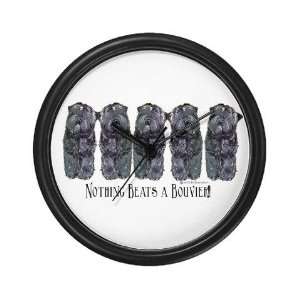  Bouvier des Flandres Pets Wall Clock by 