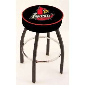  Louisville Cardinals 30 Single ring Swivel Bar Stool with 