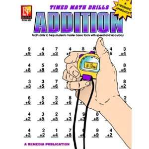   Pack REMEDIA PUBLICATIONS TIMED MATH FACTS ADDITION 