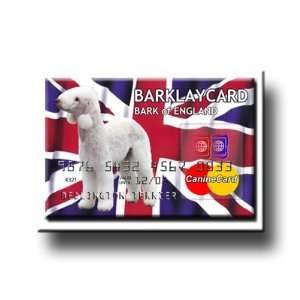  Bedlington Terrier Bark Of England Credit Card Fridge 