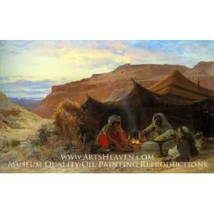  Bedouins In The Desert