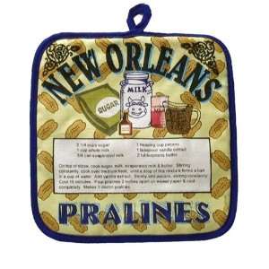  New Orleans Praline Recipe Pot Holder