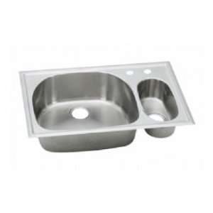   Elkay ECGR3322R2 top mount double bowl kitchen sink