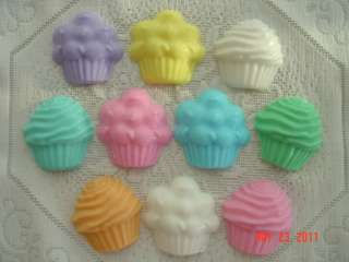 50 CupCake Cup Cake Soap Favors Wedding Baby Shower  