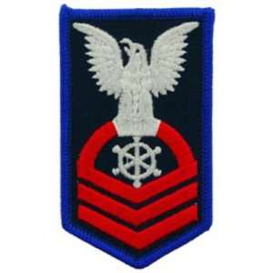   Navy Chief Petty Officer Patch Red & Blue 3 Patio, Lawn & Garden