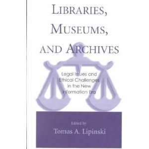   Archives **ISBN 9780810840850** Tomas A. (EDT) Lipinski Books