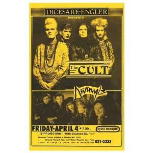  Cult with the Divinyls Music Poster, 11 x 17