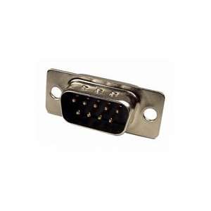  DB9 Male Solder Connector 1 Pk Silver. Electronics