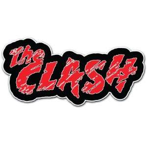   Clash Punk Rock Band Car Bumper Sticker Decal 6x2.8 