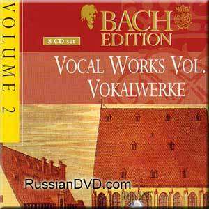 BACH   EDITION VOL.2, VOCAL WORKS VOL.I (8 CD SET)  